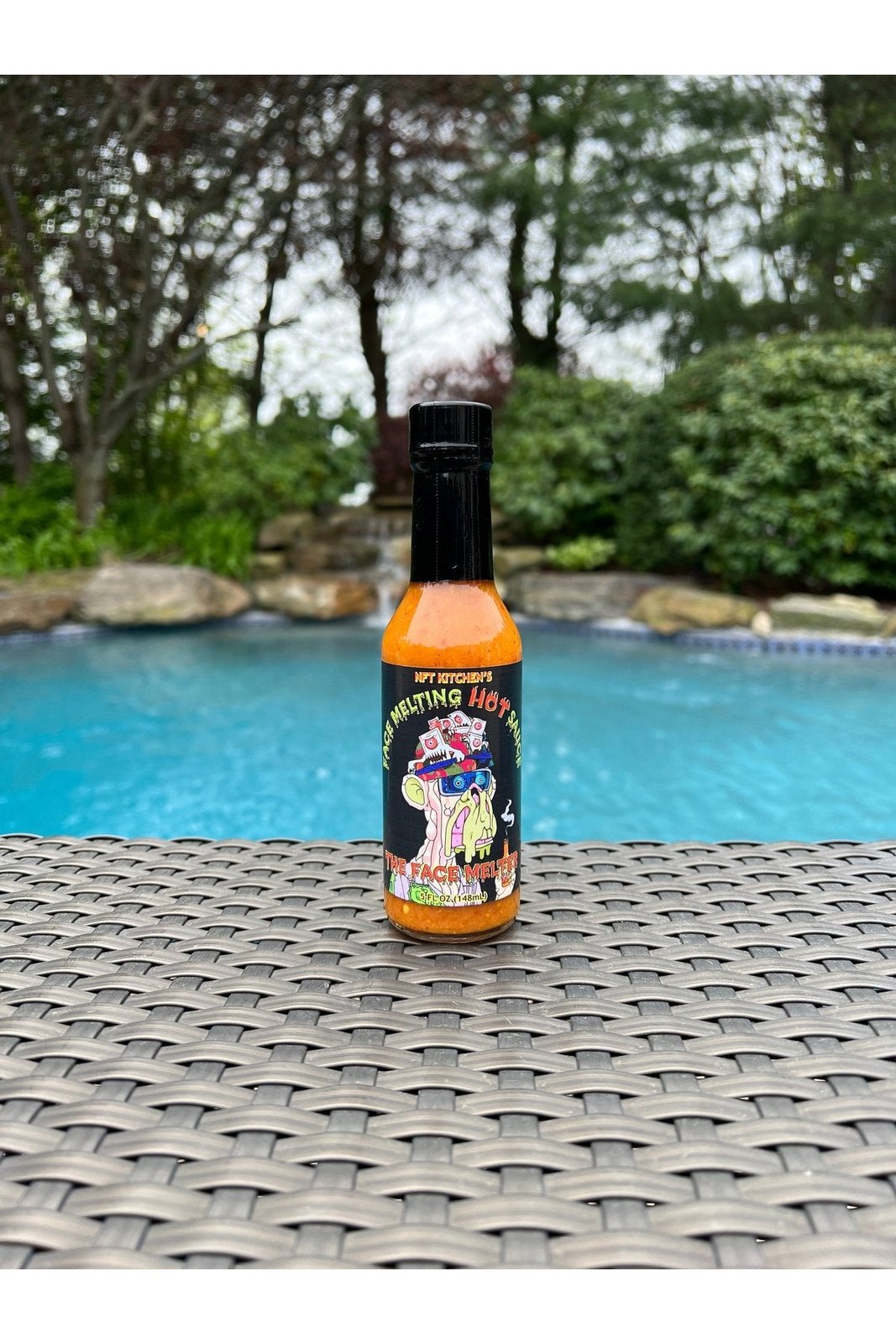THE FACE MELTER 5oz LIMITED EDITION WHITE LABEL